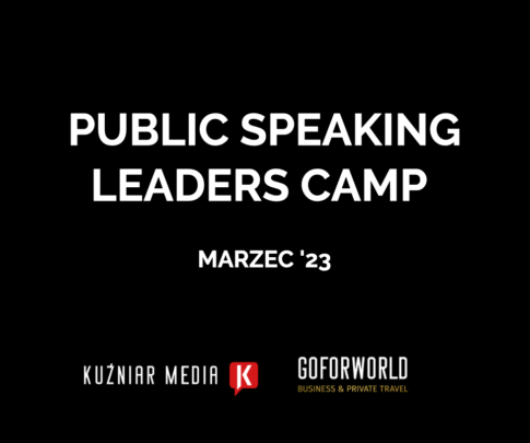 Public Speaking Camp Marzec 2023 | BRAK MIEJSC Jarosław Kuźniar media